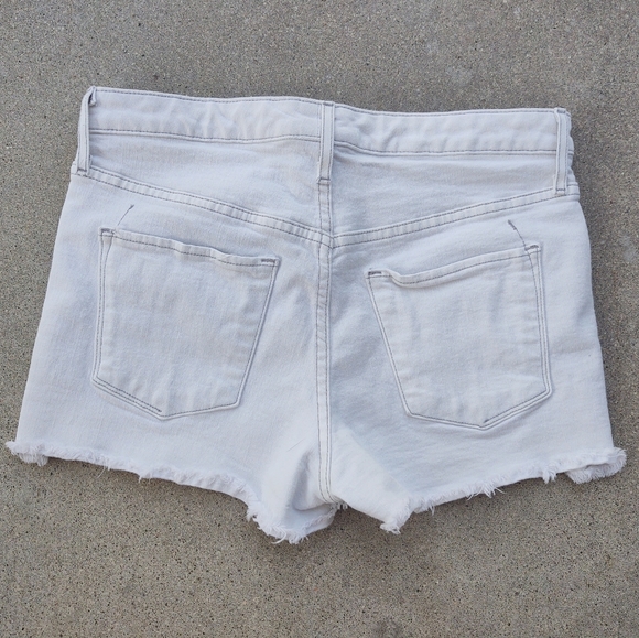 Mossimo White Denim Shorts - Picture 3 of 7